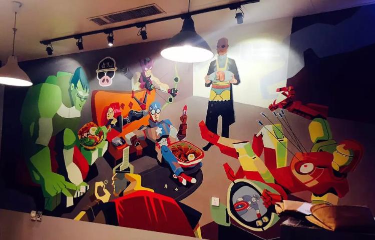 湖南墙绘设计,长沙十大墙绘公司