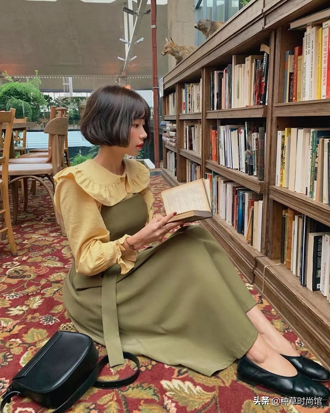 秋冬连衣裙长袖长款过膝修身气质,30套连衣裙搭配图