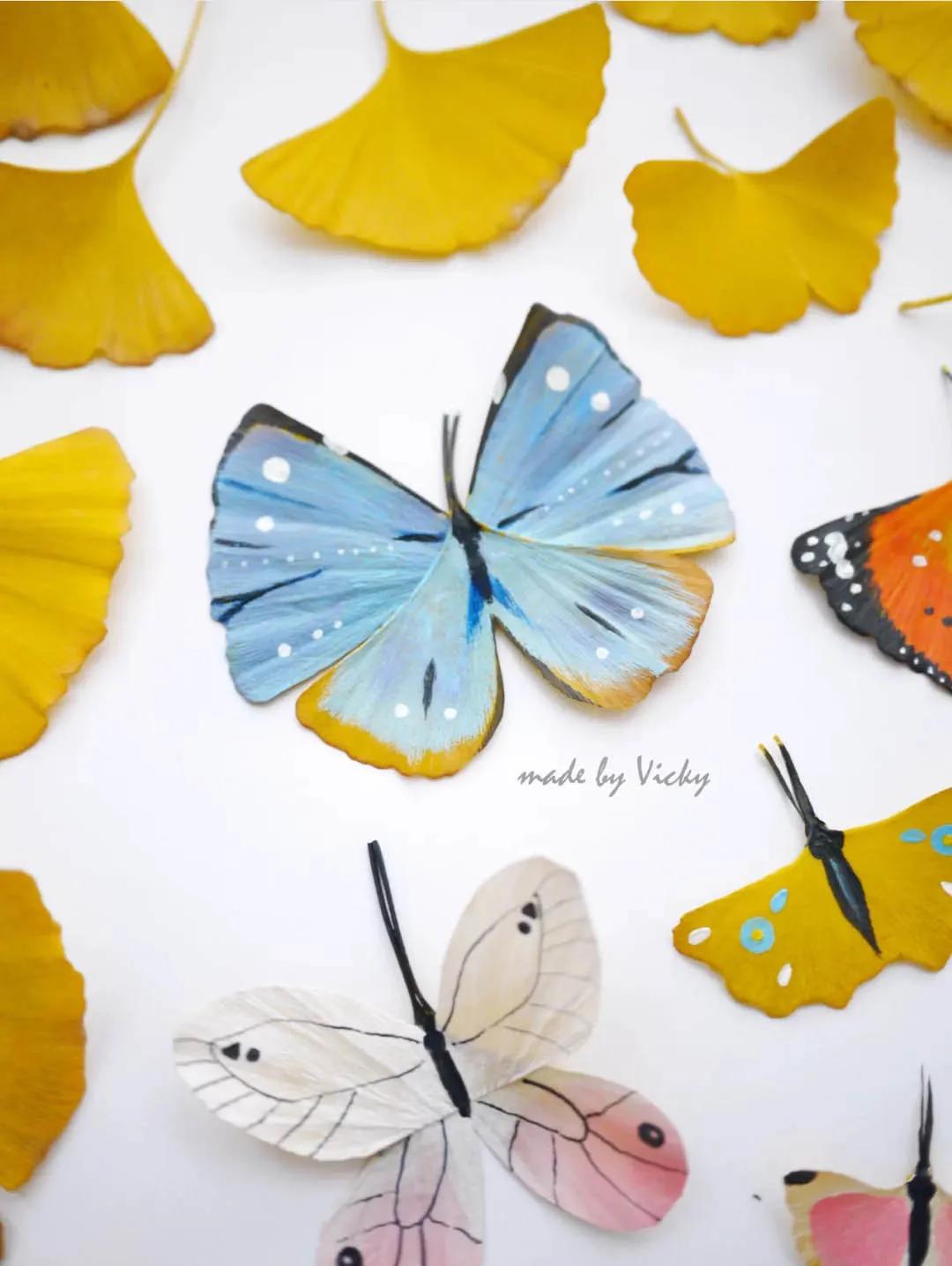 银杏树叶如何做玫瑰花,银杏叶如何制作玫瑰花