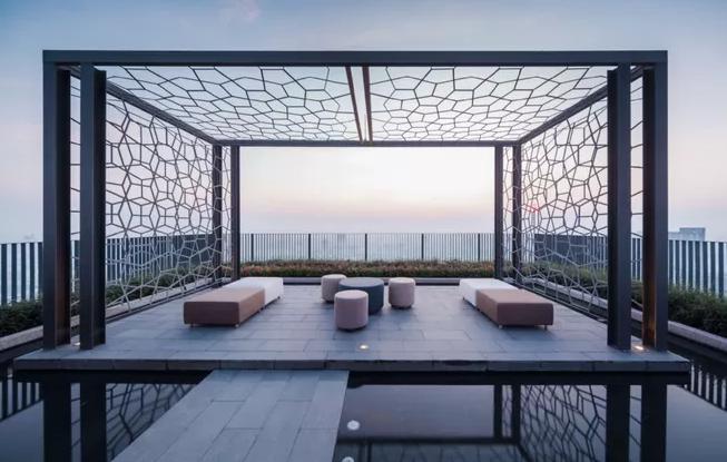 庭院景观亭效果图大全,庭院廊亭设计