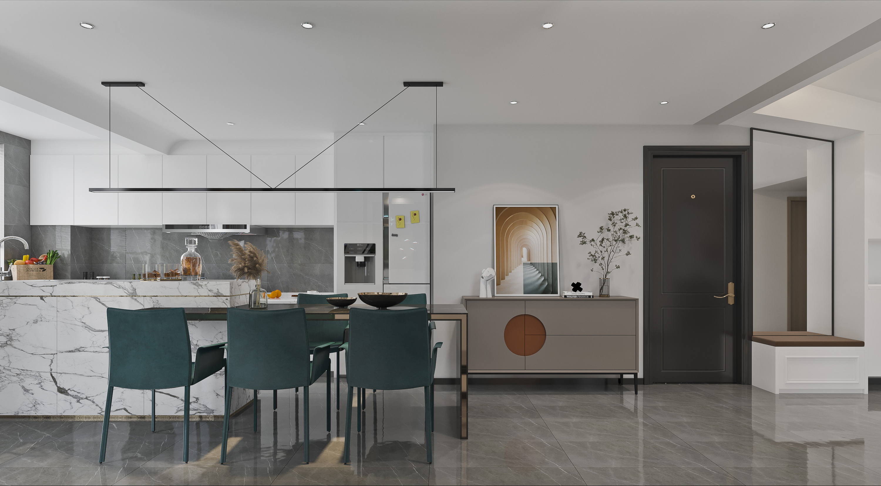 鲁班装饰水电要求,鲁班装饰现代简约风格