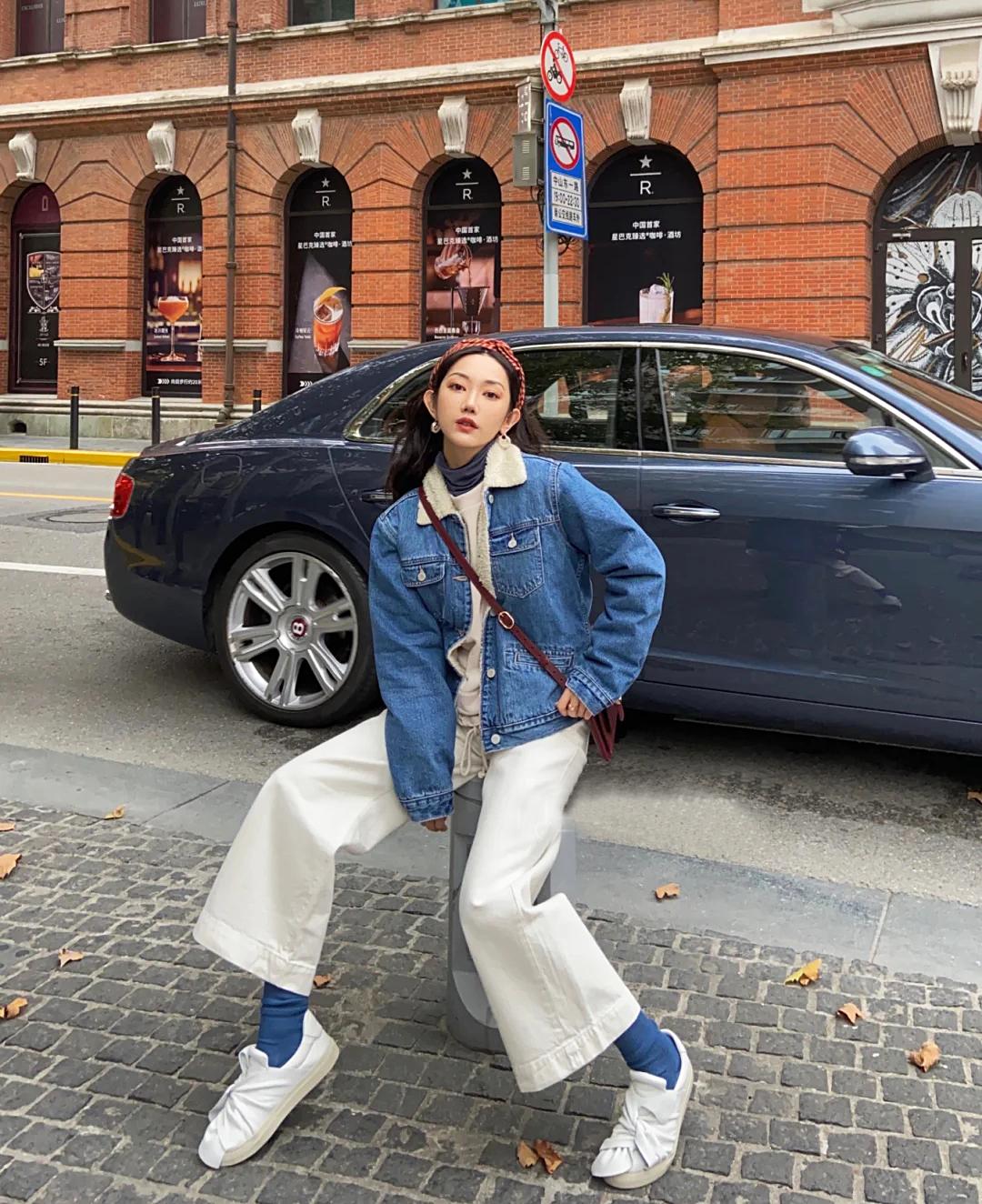 温柔又保暖的穿搭学生党女,冬季保暖时尚穿搭小个子学生
