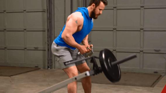 单划船练背的动作,划船式练背的正确锻炼方法