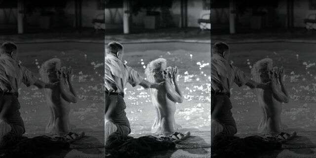 玛丽莲梦露好莱坞与游客拍照,玛丽莲梦露最后一次拍摄