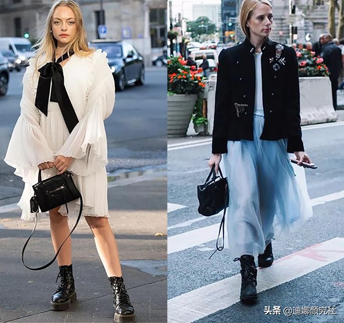 冬天保暖神器还能凹造型,冬季必备马丁靴潮流时尚百搭保暖