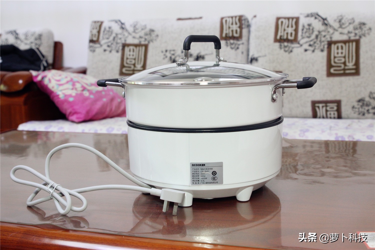 智能升降蒸饭锅,自动升降蒸饭一体锅