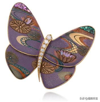 梵克雅宝蝴蝶胸针,梵克雅宝的历史著名胸针设计