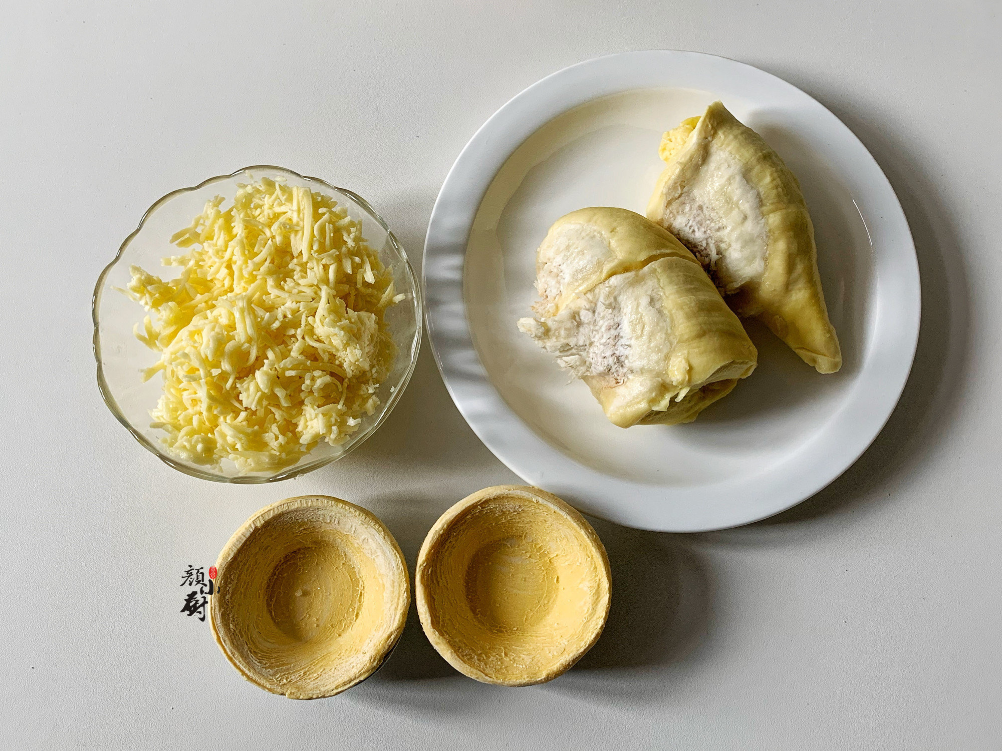 蛋挞皮做榴莲酥创意吃法,榴莲酥做法用蛋挞皮