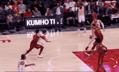 妙笔生花传球,特雷杨的运球