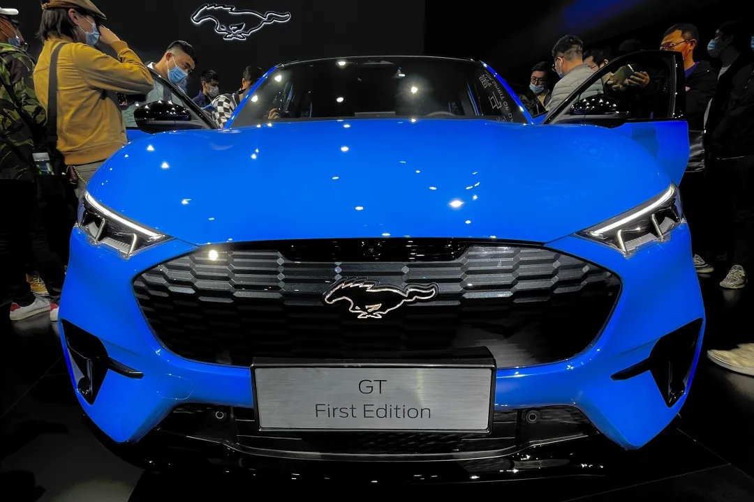 北京车展2020福特mustangmach-e,福特mustang2.3t新车裸车25万