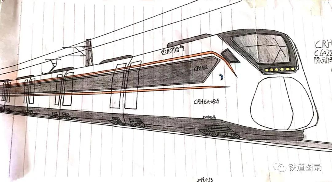 铁路人文：手绘火车