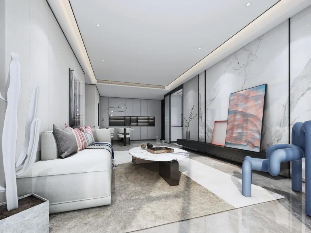 新华维港城二期85平装修,新华维港城跃层户型装修