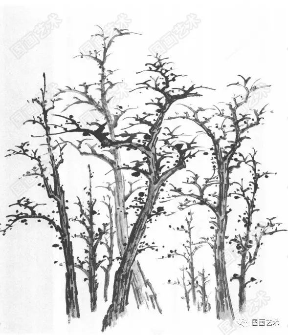 山水画基础技法山石教材,宋元国画山水画基础技法详解