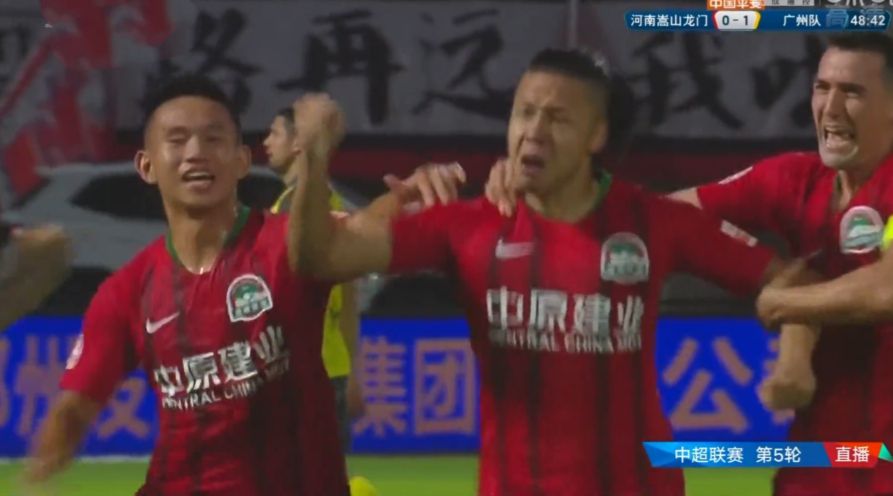 中超河南队打入第1球,中超河南队精彩进球