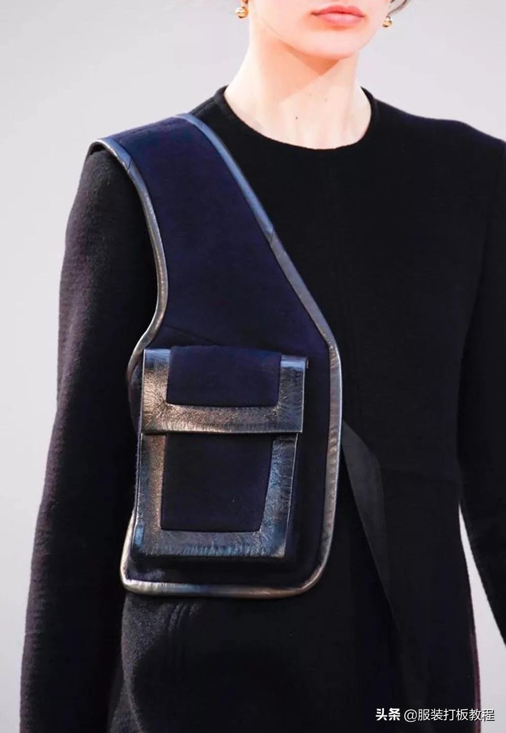 服装立体口袋制作视频教程,服装手工打版设计教程