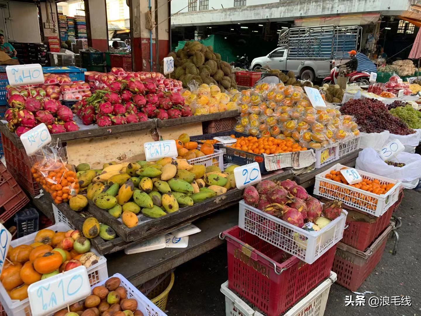 椰子5块钱7块钱,清迈榴莲价格