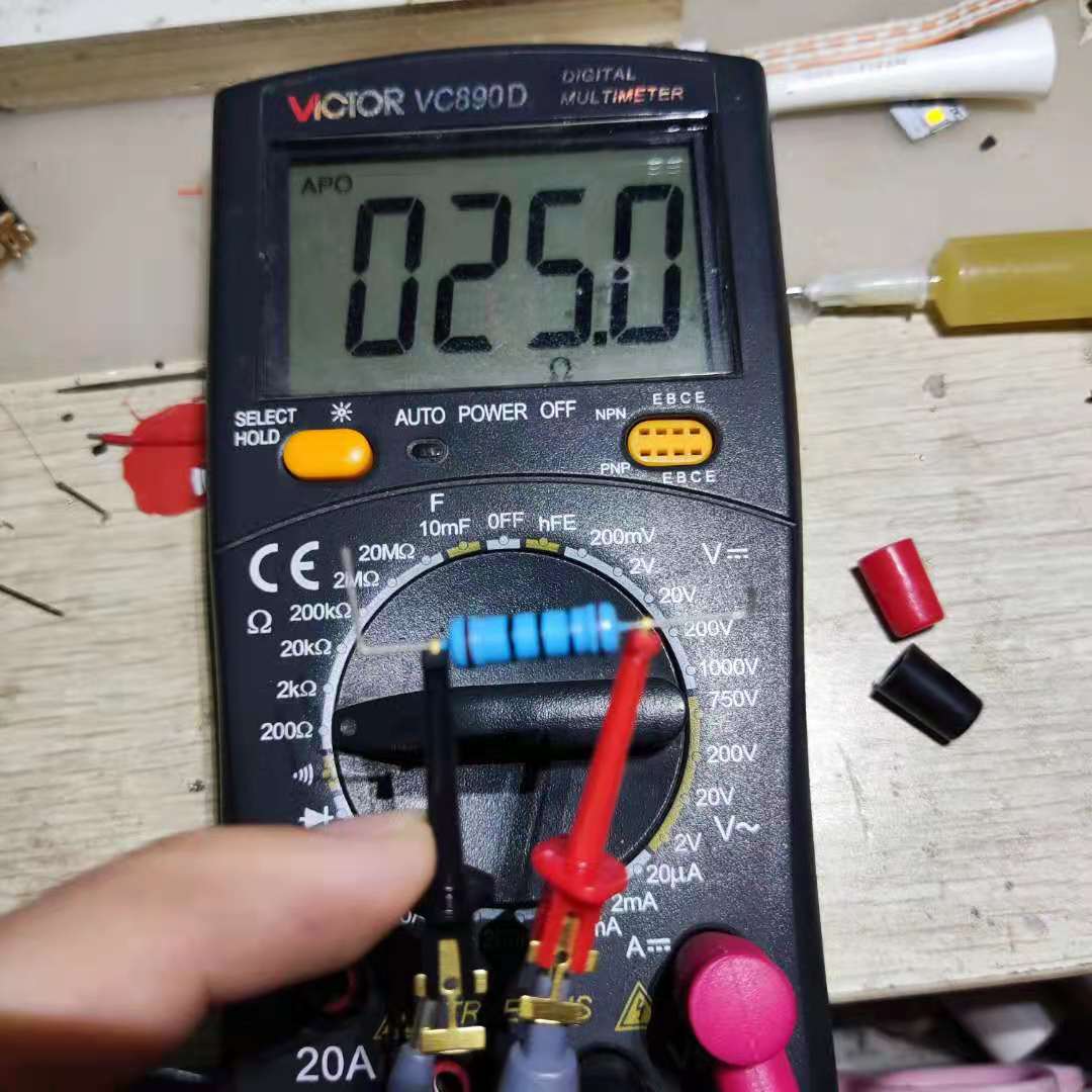 胜利vc980万用表档位图解,胜利vc9801a万用表报警