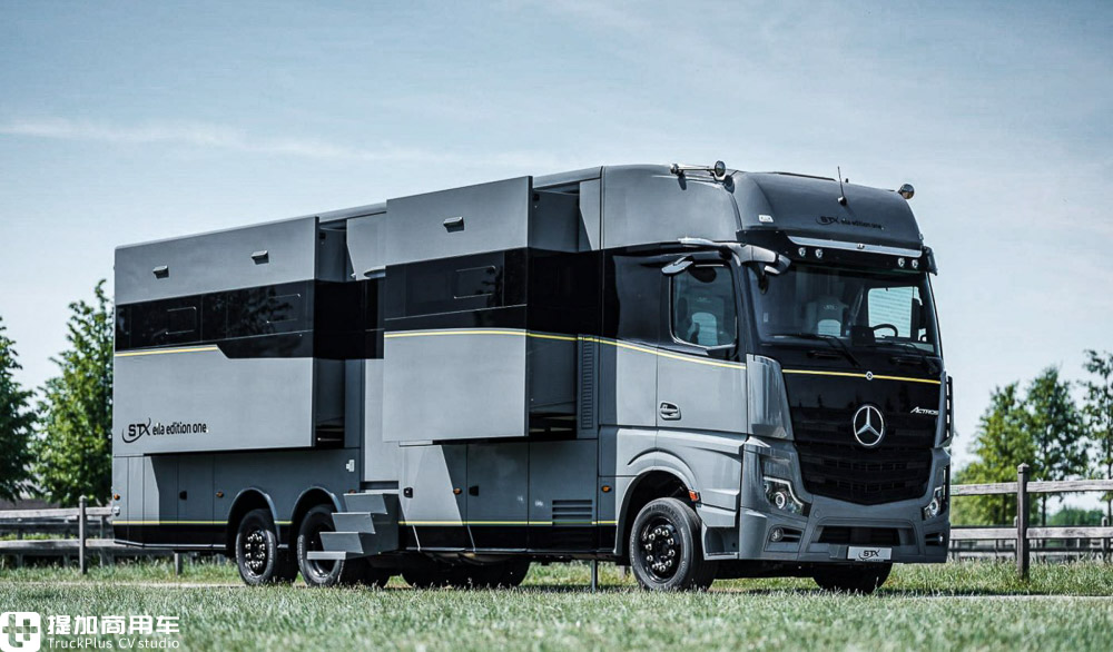 世界顶级豪华奔驰轻卡房车,最新型的奔驰房车