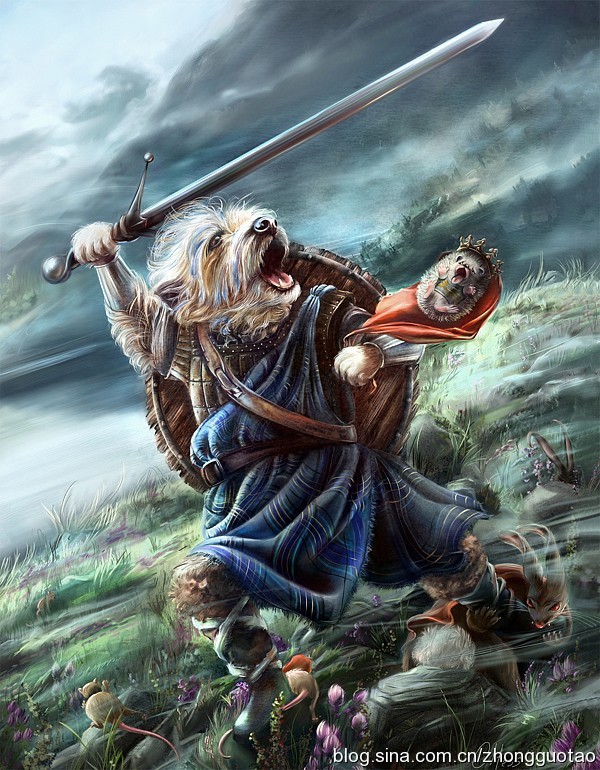 欧美手绘插画作品,插画师sujaysanan手绘作品