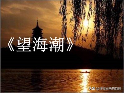 柳永望海潮金国,柳永望海潮描写的是哪里