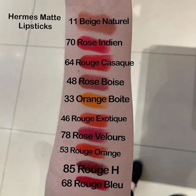 奢侈品下场battle卖口红，爱马仕、周仰杰，该买哪一支？