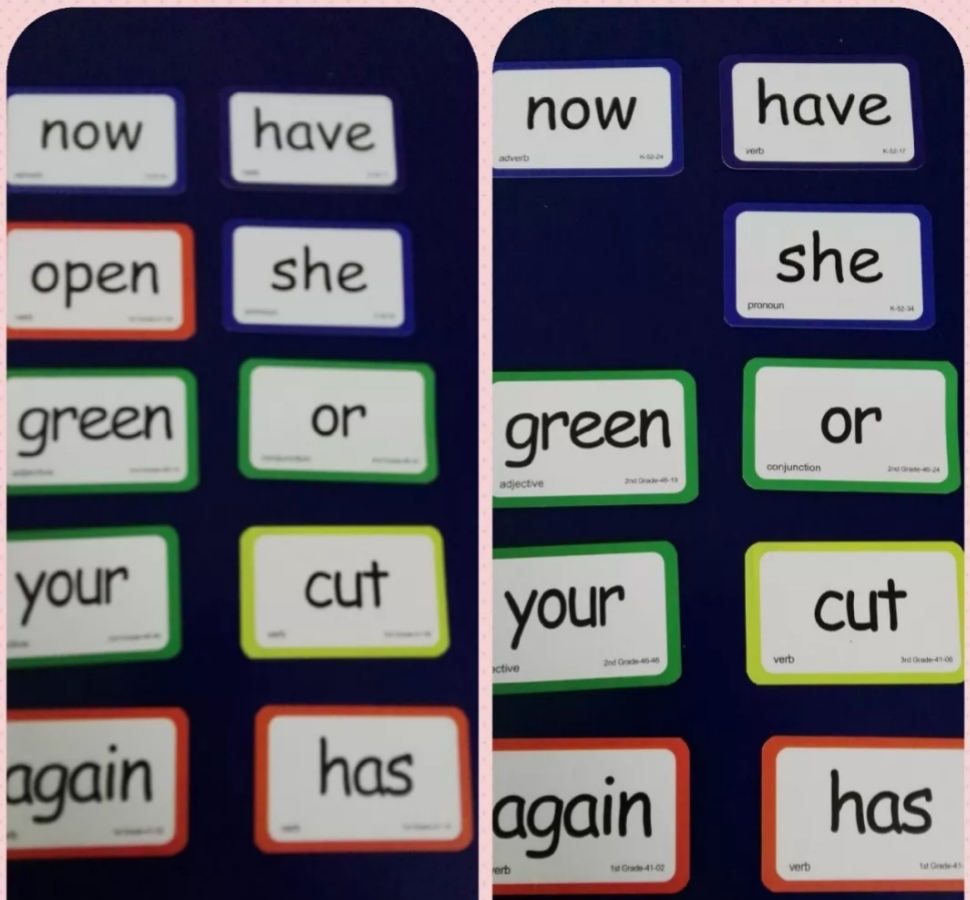 孩子家长互动学习英语卡片,亲子互动英语卡片