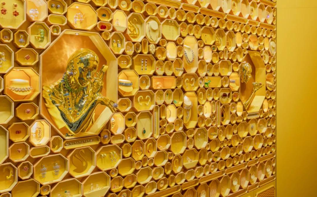 施华洛世奇双红天鹅,施华洛世奇新出天鹅