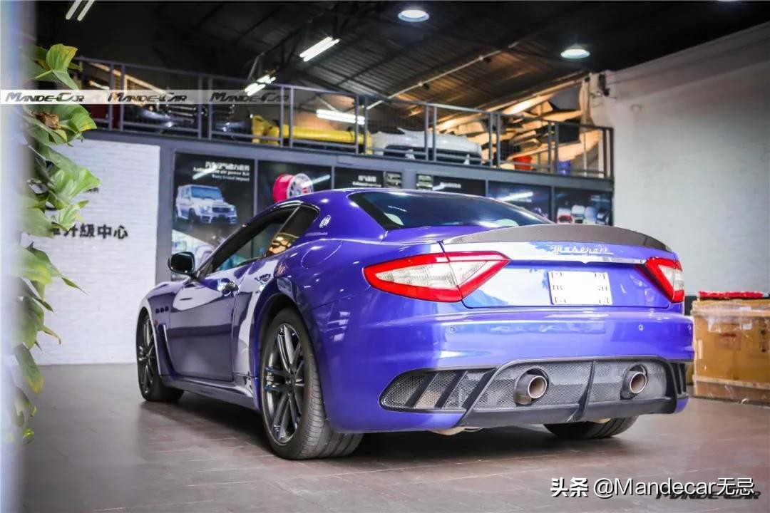 七夕刚过，蓝色妖姬来了｜|玛莎拉蒂GTMC到店更换BMC高流量气格