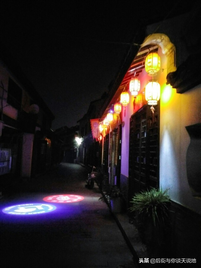 宝山月罗古镇,罗店古镇夜游