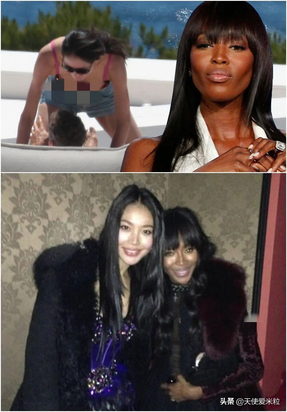 超模变迁史,超模嫁到豪门生孩子