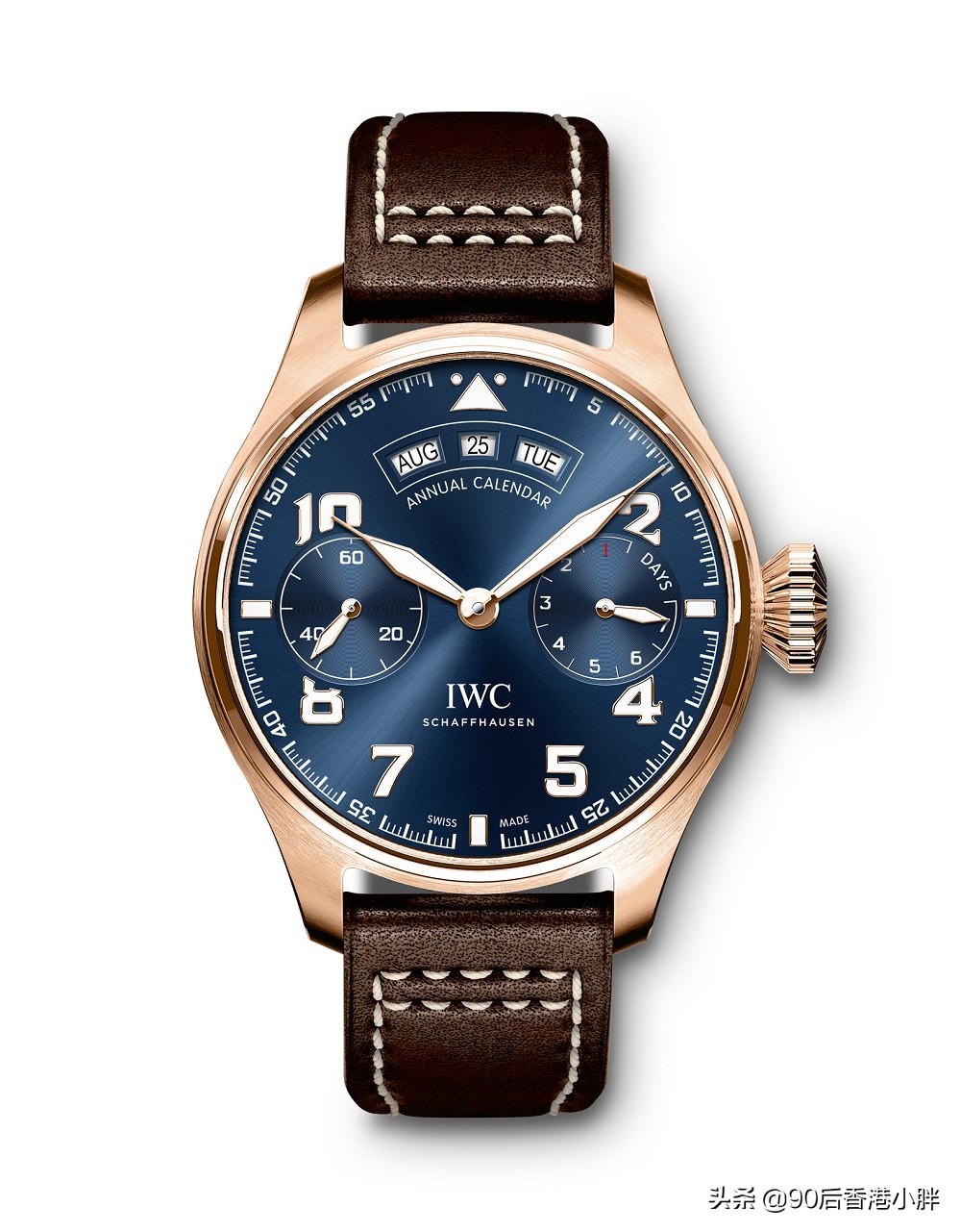 iwc万国飞行员款,iwc万国全新40mm万国飞行员腕表