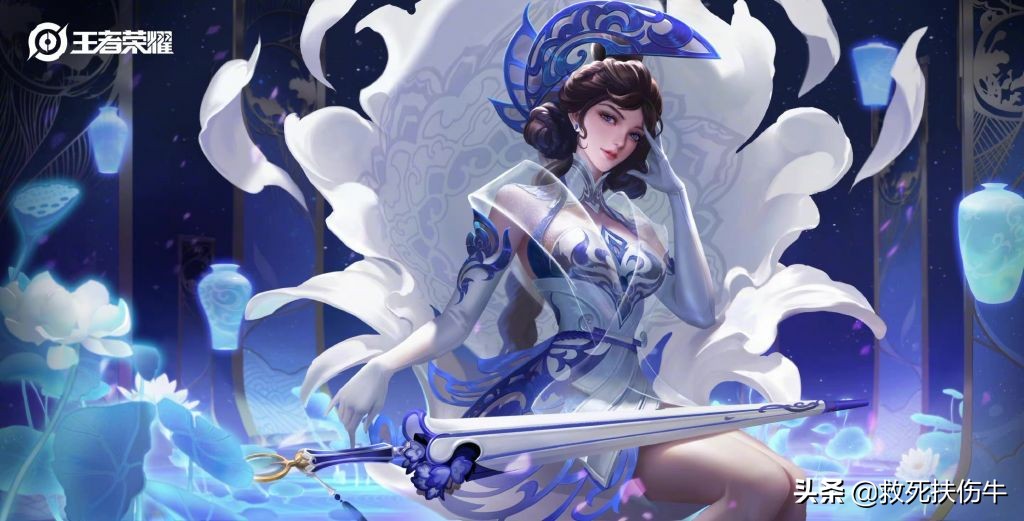 露娜六块皮肤,不敢细看的王者建模露娜