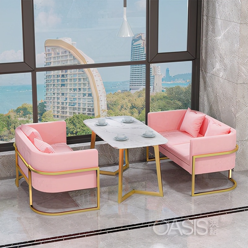 咖啡厅单人桌椅尺寸标准,工业风咖啡厅桌椅定做