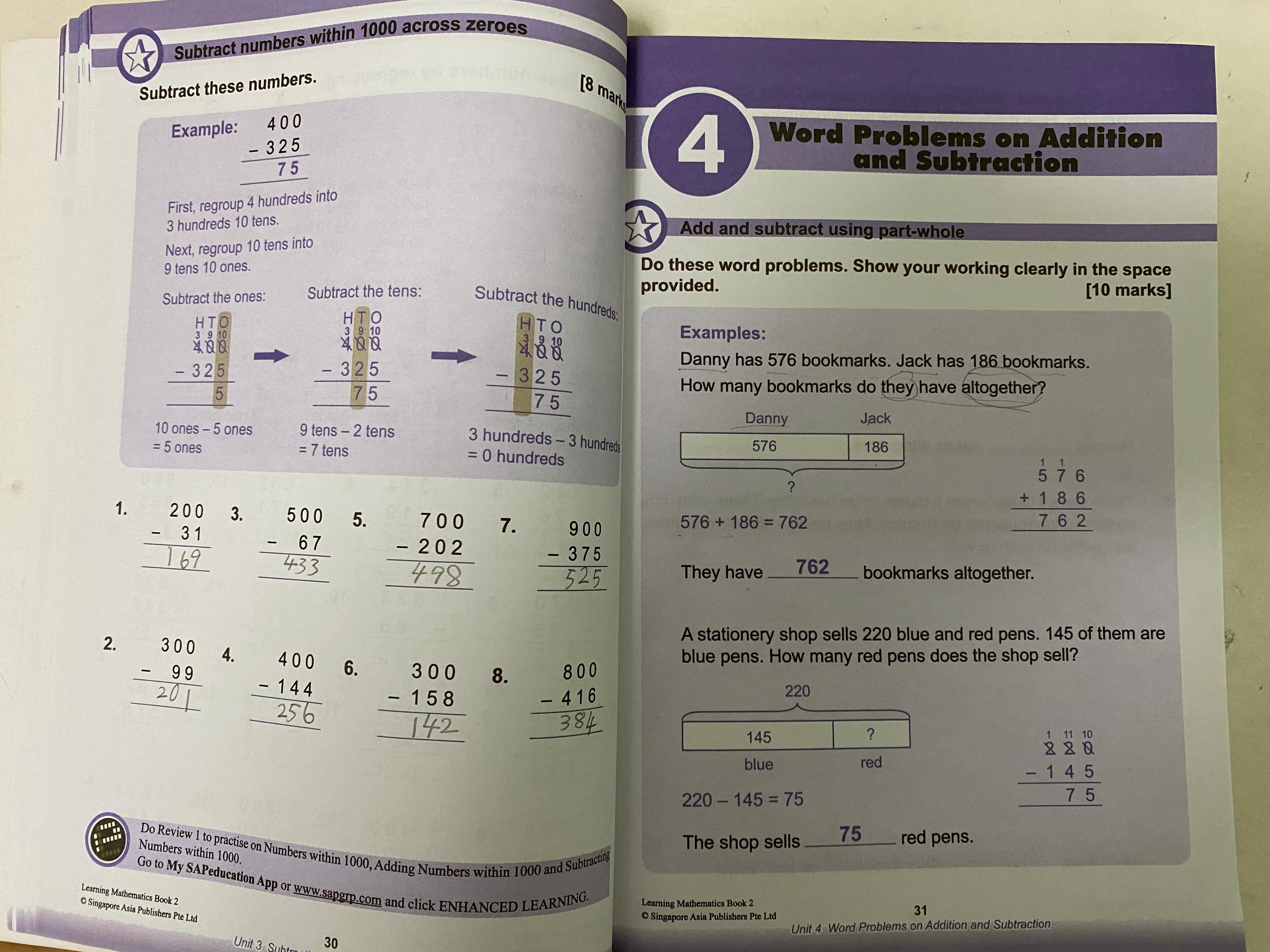 新加坡数学练习册,新加坡幼儿园数学原版练习册
