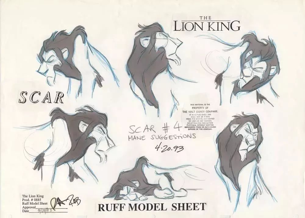 狮子王动画片1994原版深度解读,学了三年动画还原狮子王