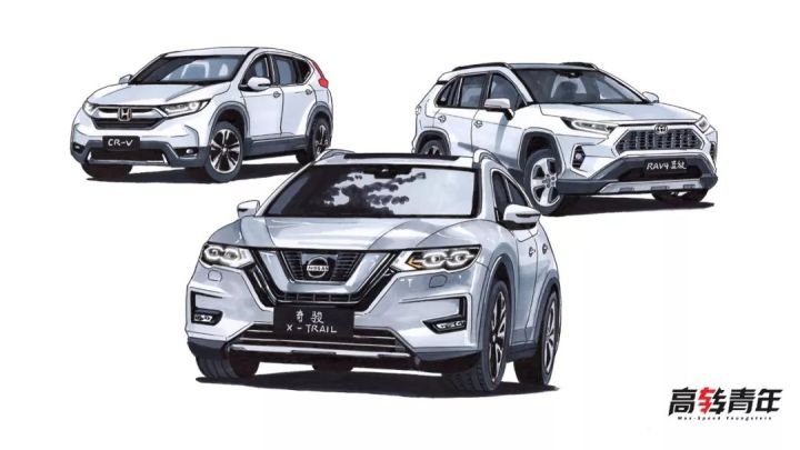 日产新奇骏2019改款谍照,全新日产奇骏内饰