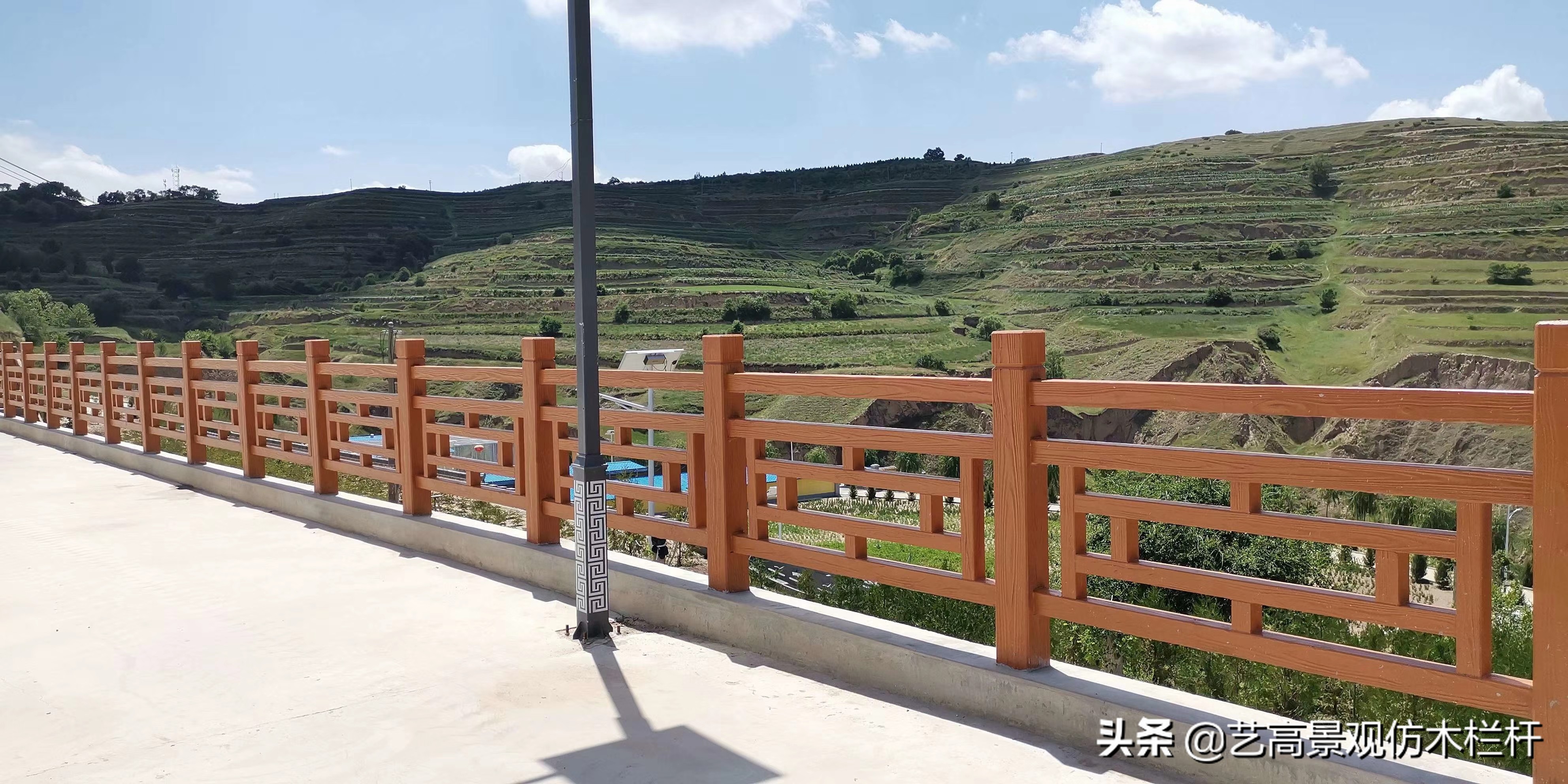 福建景观仿竹护栏厂,福建仿竹护栏生产过程