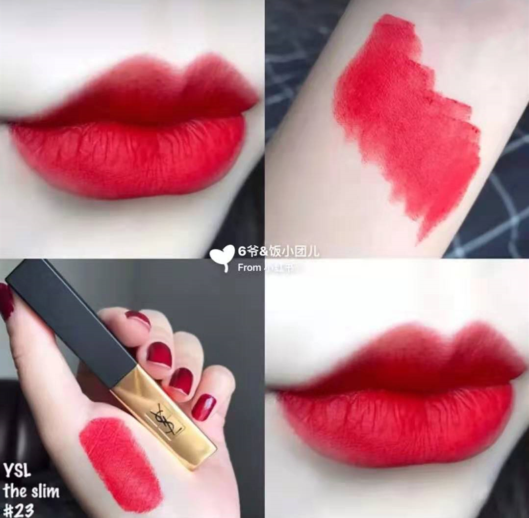 超好看的番茄色口红,经典番茄色口红