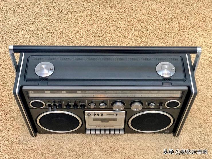 老式松下NationalRX7700BoomBox盒式录音机