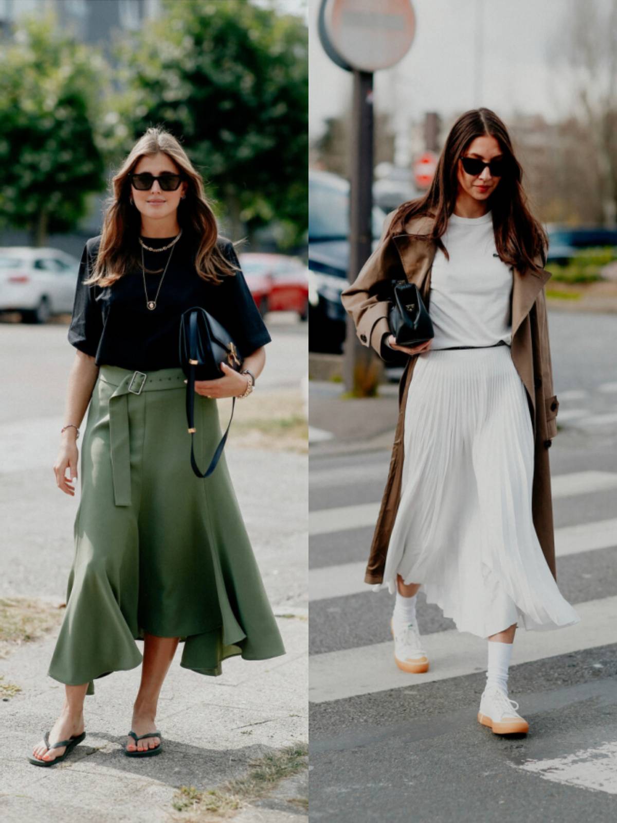 仙气飘飘的复古裙子高级感,a字长裙迷笛裙高腰