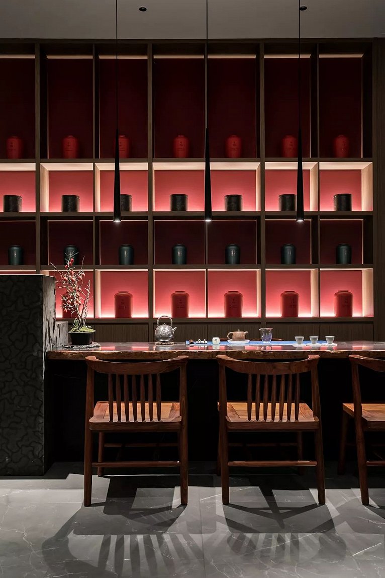 打造高端中式茶空间,中式美学茶空间