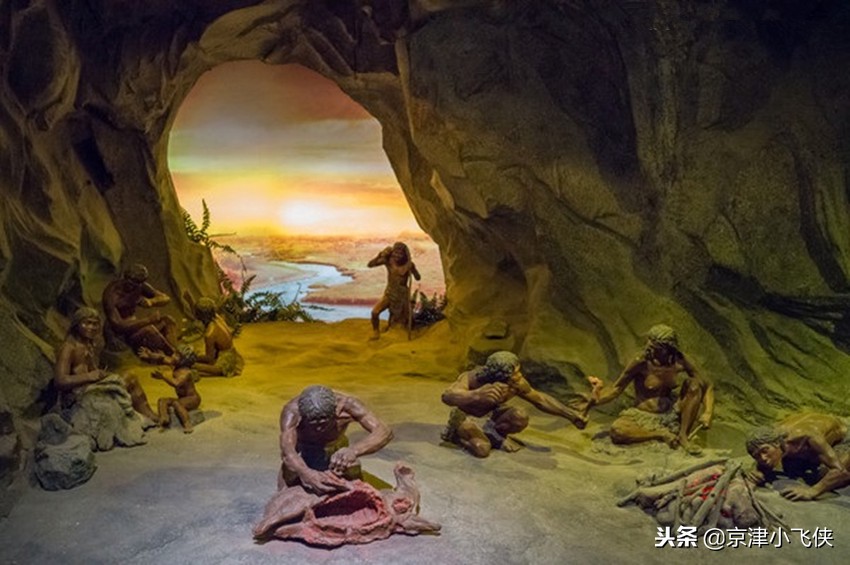 原始人喝脏水为什么不生病,原始人吃生肉喝凉水