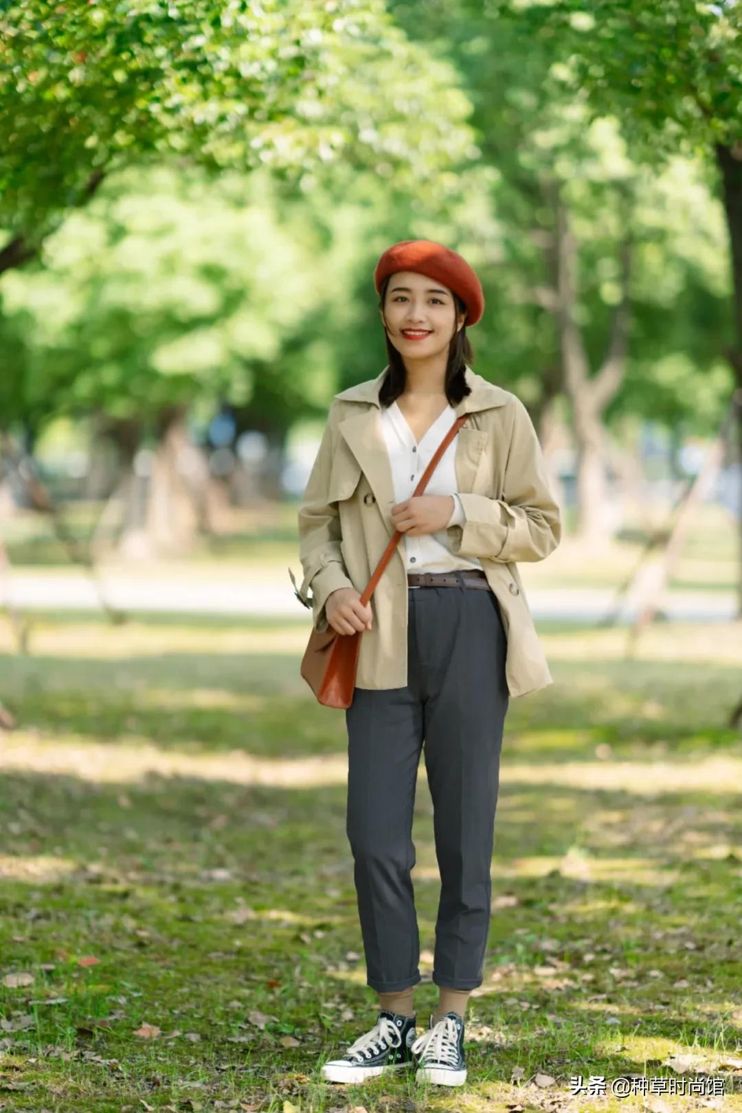 秋天风衣就选这样的,今秋流行的风衣款式