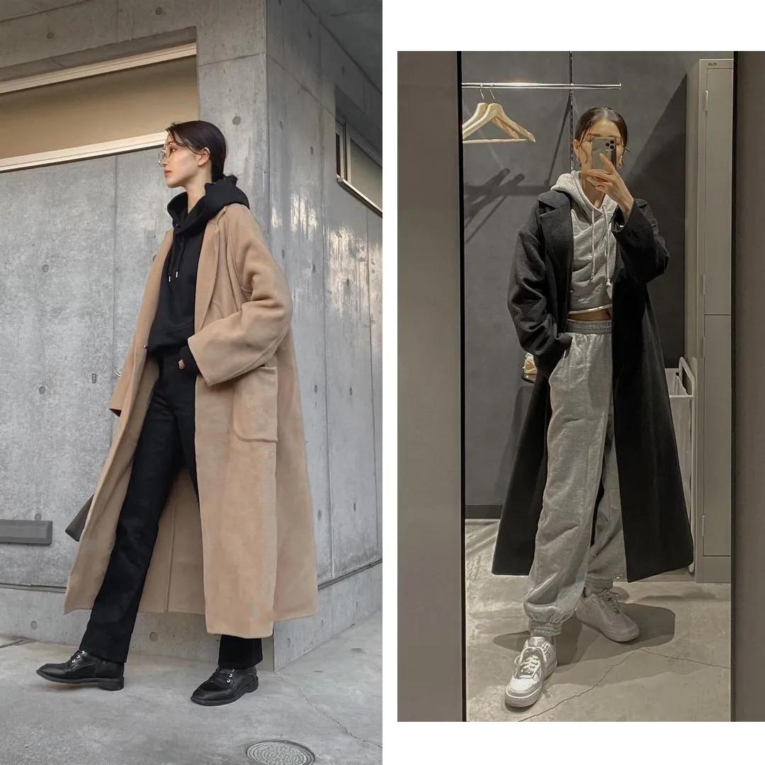 又暖和又酷的穿搭女,又一轮降温了保暖套装