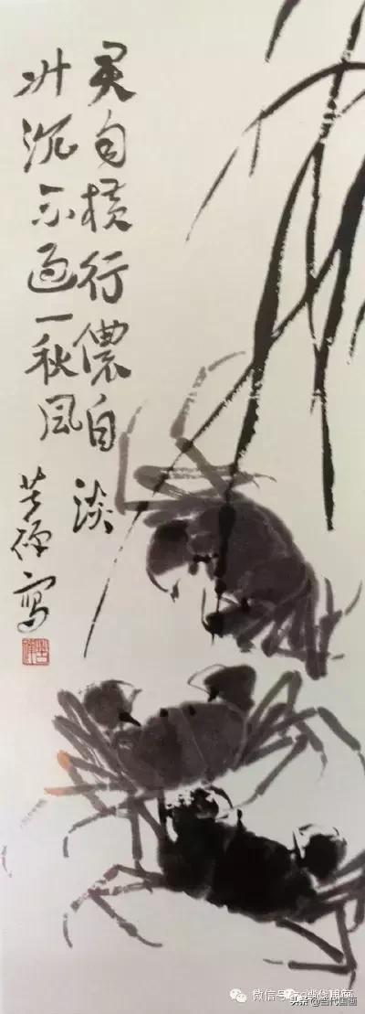 李苦禅笔墨技法,李苦禅写意方法