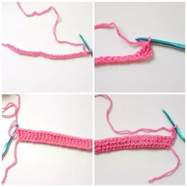 蝴蝶结钩织教程简单小清新,钩织大蝴蝶结的教程