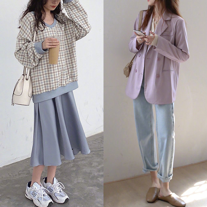 一周穿搭不重样7套复古温柔穿搭,法式复古秋日穿搭