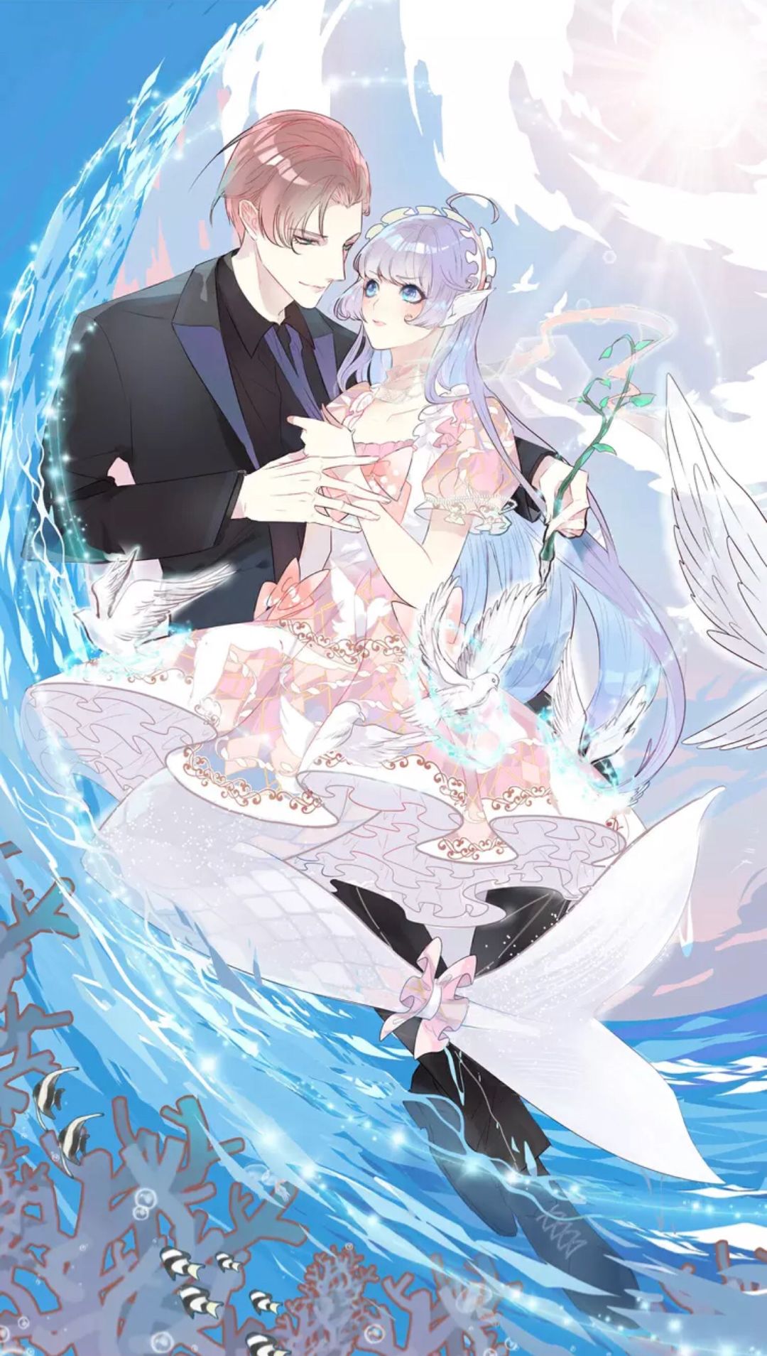 盘点喜灰中跨越种族的cp,盘点快看漫画中的cp