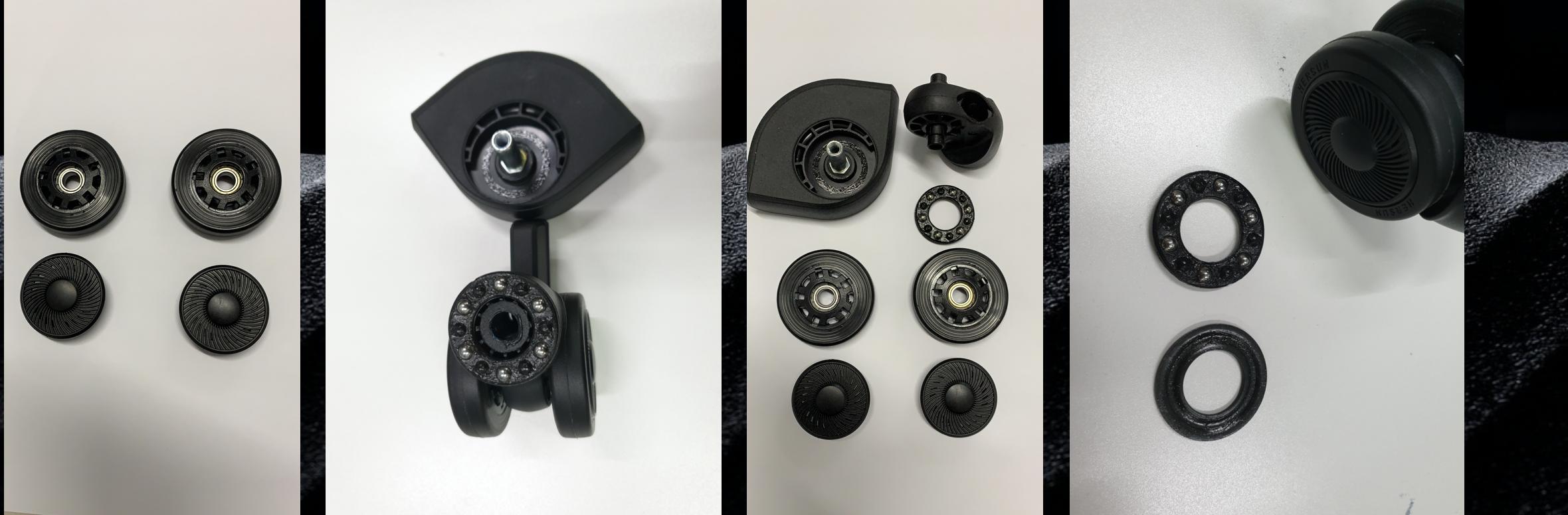 旅行箱告诉你一个秘密,旅行箱的轮子是怎么上的