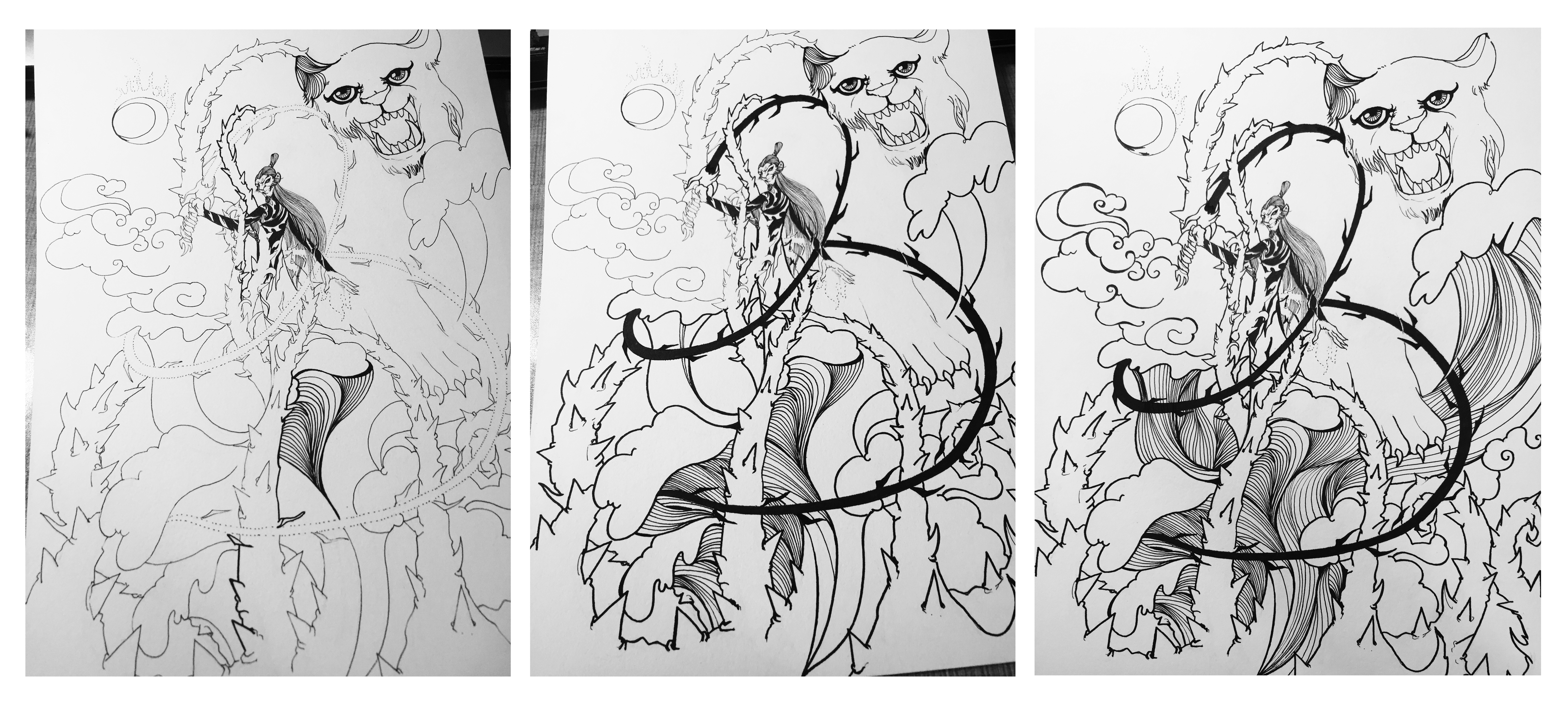 线描绘画教程入门零基础,线描画自学教程哪种好